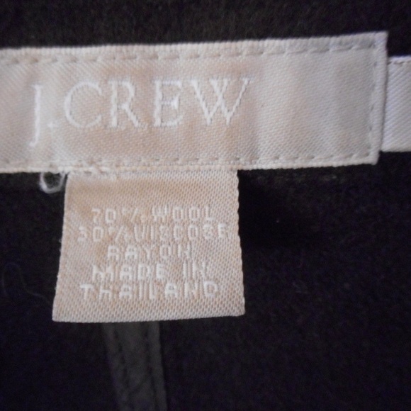 J Crew Size L Brown wool blend blazer jacket coat - Picture 6 of 8